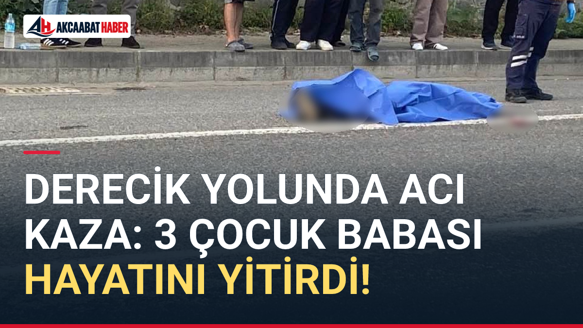 Derecik Yolunda Acı Kaza: 3 &Ccedil;ocuk Babası Hayatını Yitirdi!