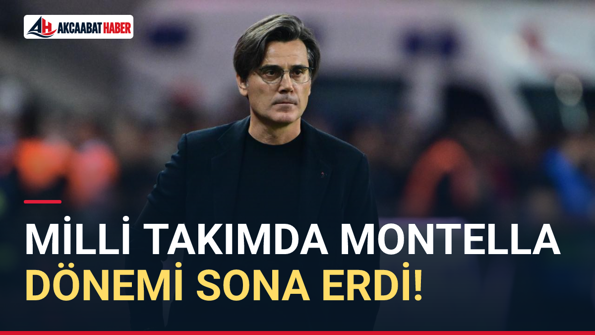 A Milli Takımda Montella d&ouml;nemi sona erdi