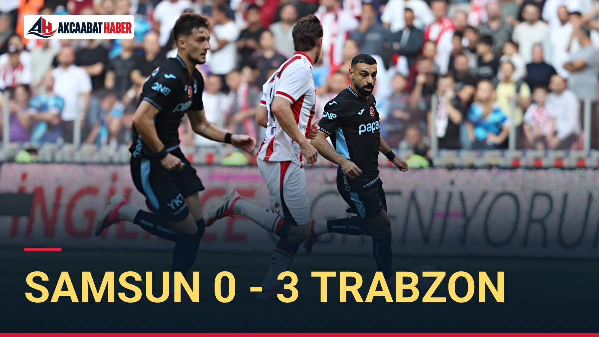 Samsunspor 0 - 3 Trabzonspor
