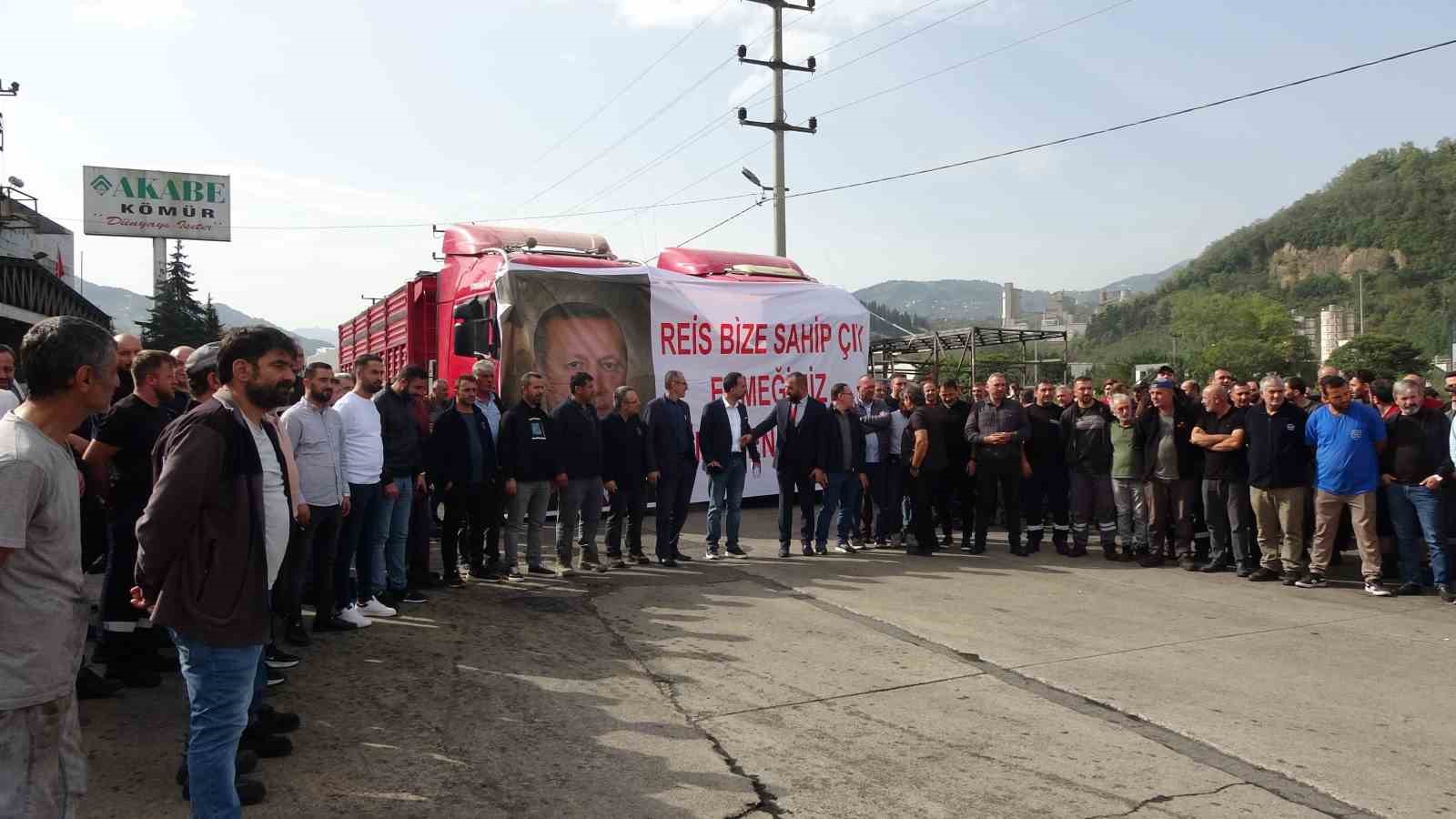 Trabzon&rsquo;da k&ouml;m&uuml;rc&uuml;lerden &ccedil;ağrı: "Bize herhangi bir yer g&ouml;sterilmedi"