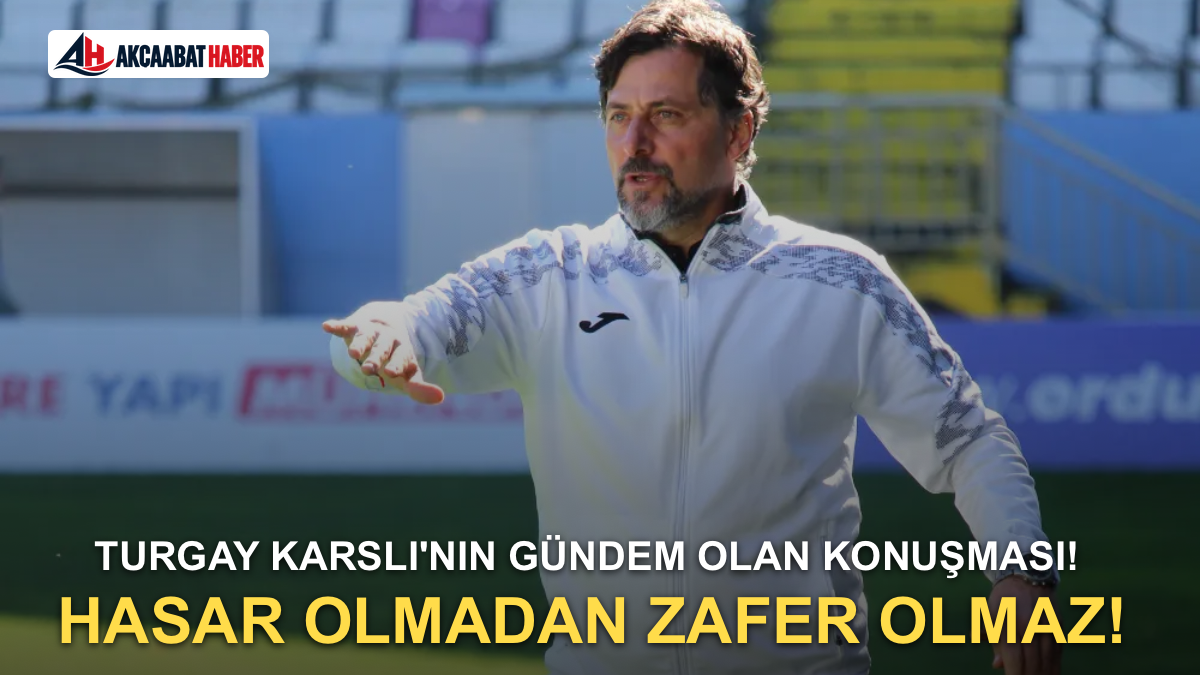 Turgay Karslı'nın g&uuml;ndem olan konuşması! Hasar olmadan zafer olmaz