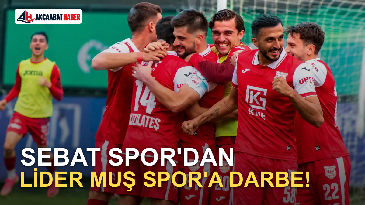 Sebatspor&rsquo;dan Lidere Darbe!