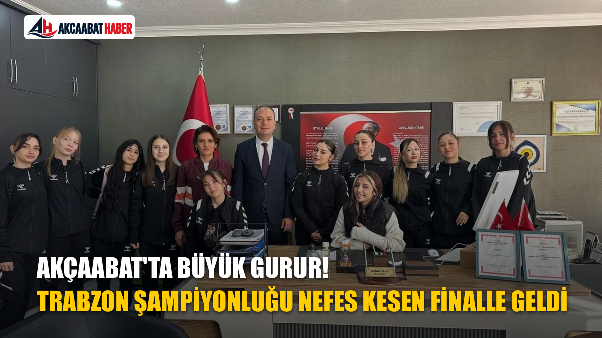 Ak&ccedil;aabat'ta B&uuml;y&uuml;k Gurur! Trabzon Şampiyonluğu Nefes Kesen Finalle Geldi