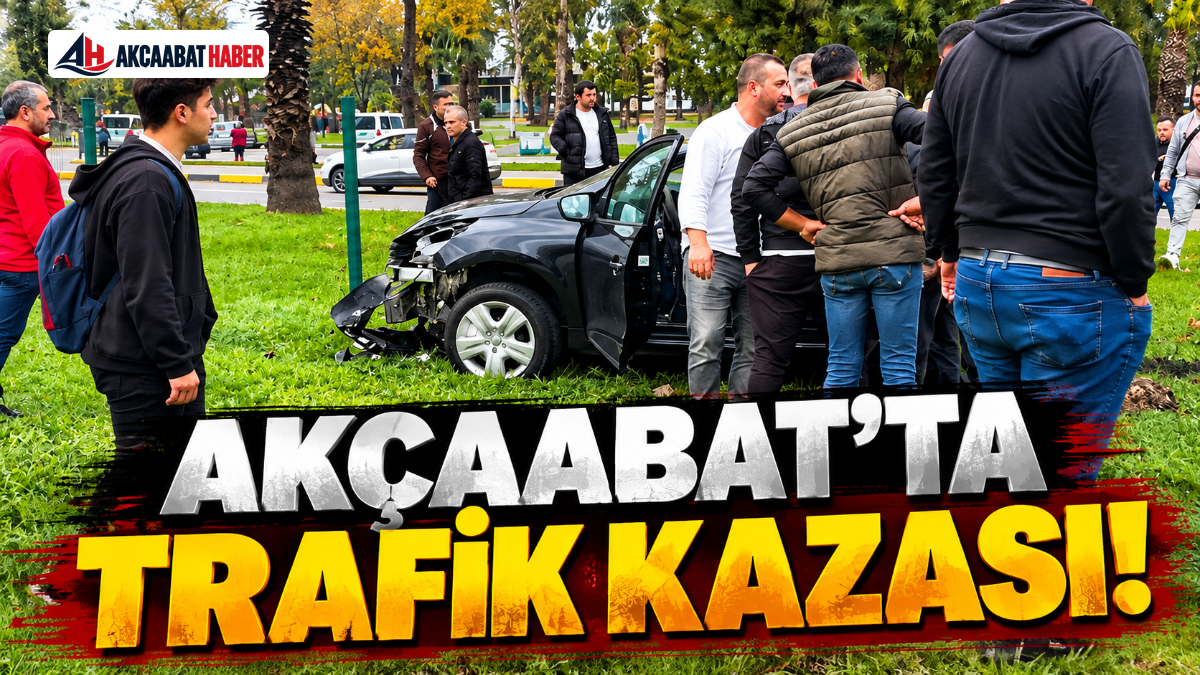 Trabzon'da Korkutan Kaza!